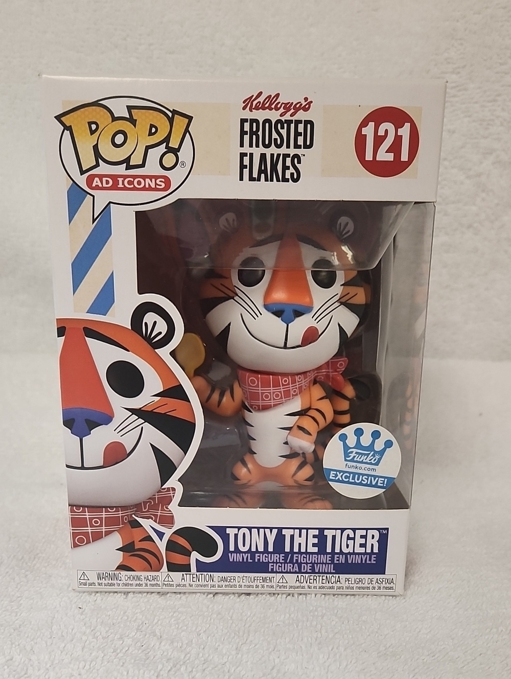 Funko Tony the Tiger Pop! Vinyl Figure - Orange, White, Black, Blue